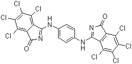 顔料-黄色-110-分子構造