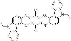ピグメントバイオレット-23-分子構造